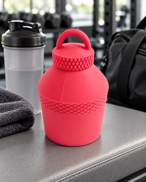 Contenedor Portátil para Proteína - Creatina