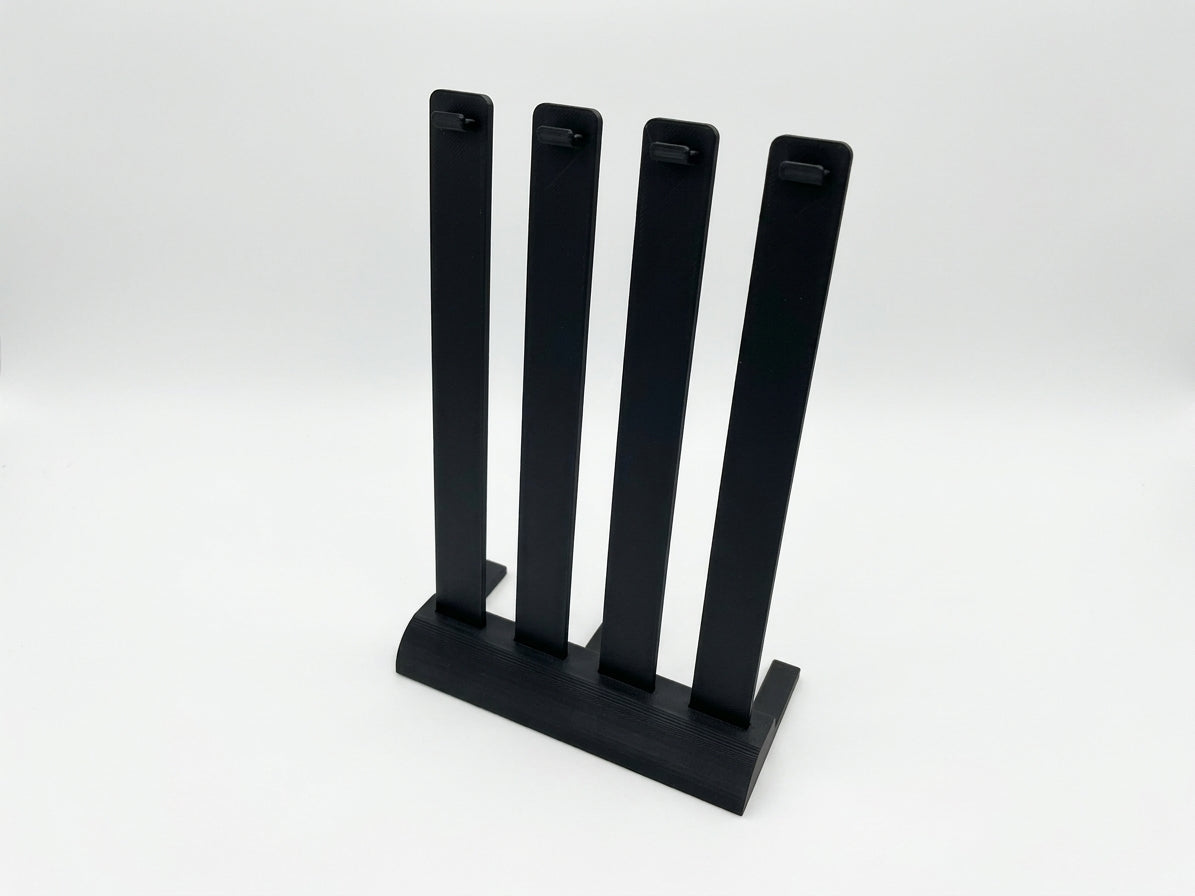 Base Stand Organizador Para 4 Relojes De Pulsera Y Smartwatches