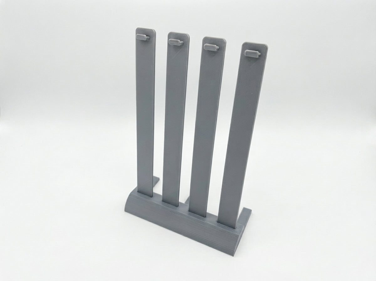 Base Stand Organizador Para 4 Relojes De Pulsera Y Smartwatches