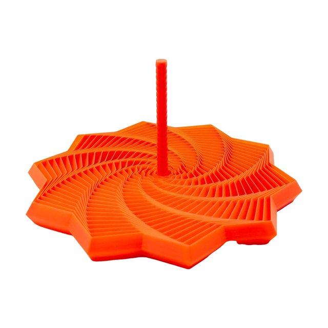 Estrella Espiral Geométrica 3D – Decoración y Diseño
