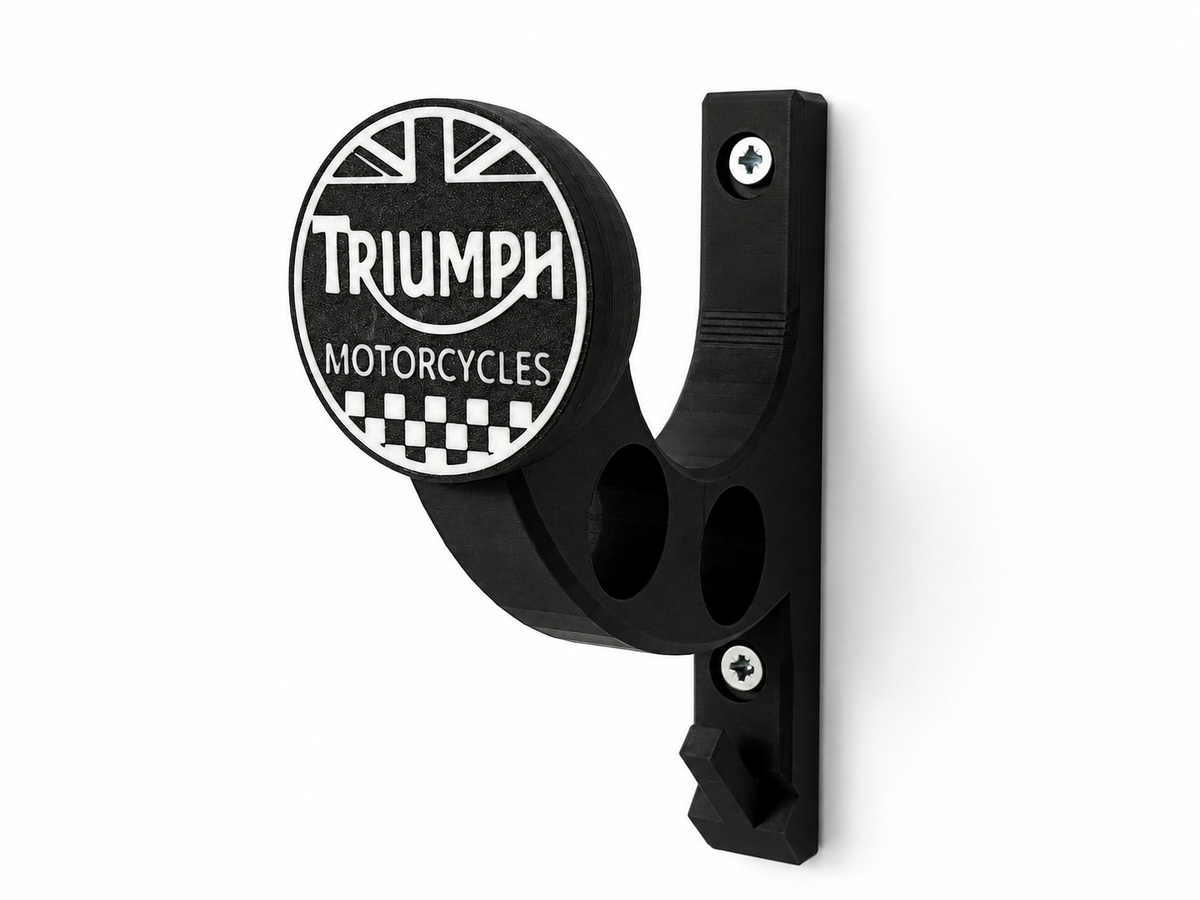 Soporte para casco de moto