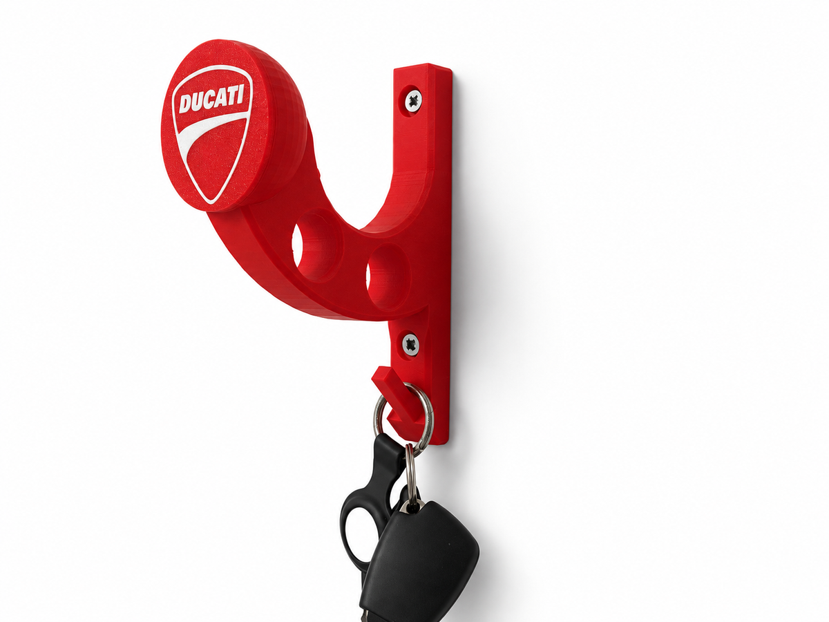 Soporte para casco de moto