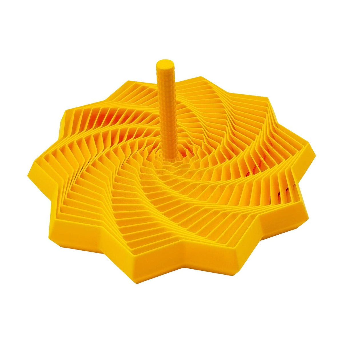 Estrella Espiral Geométrica 3D – Decoración y Diseño