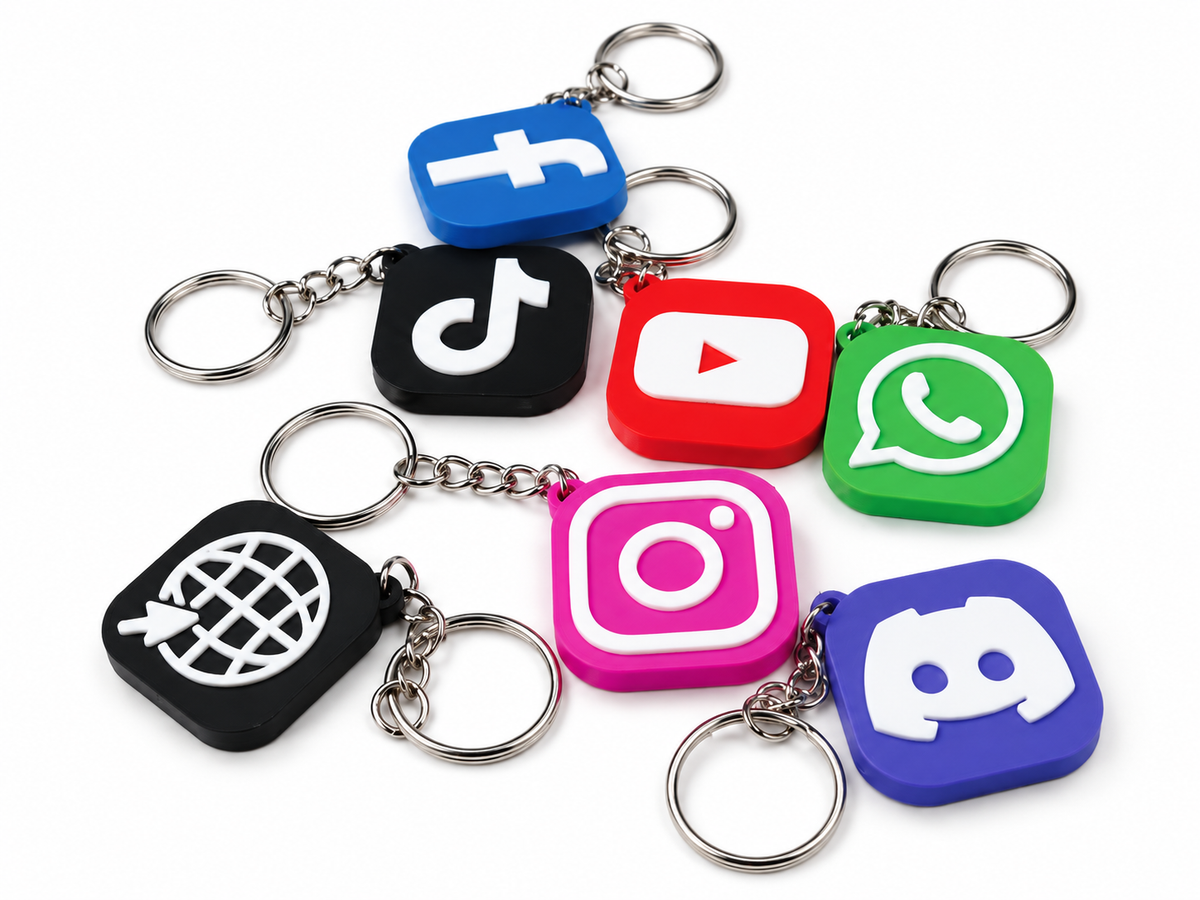 Llavero NFC Personalizado – Redes Sociales y Web
